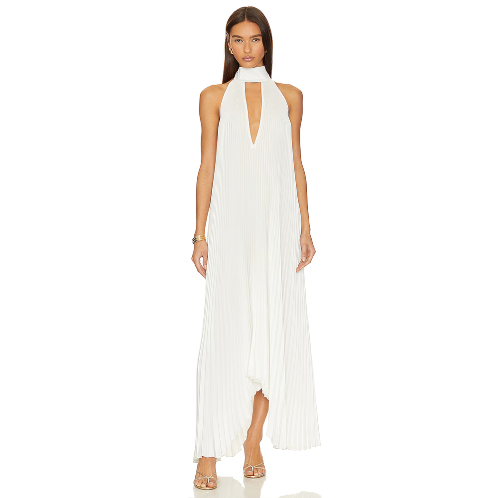 Women'S Formal Wear For Wedding Guest - Robes de soirée à col en