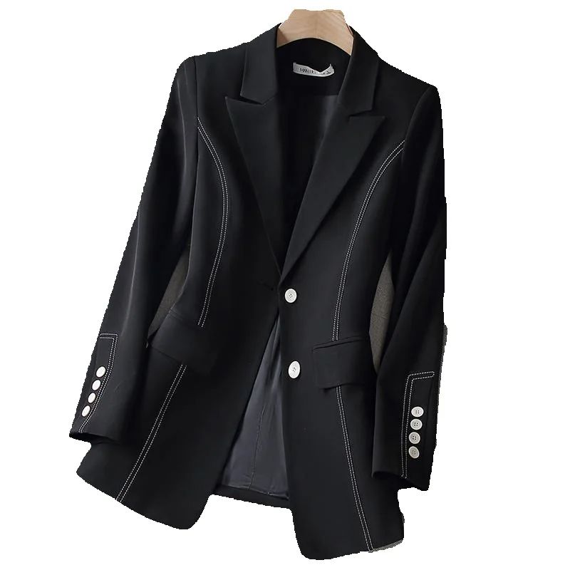 Women Formal Wear With Black Blazer - Nouvelle veste de blazer formelle pour