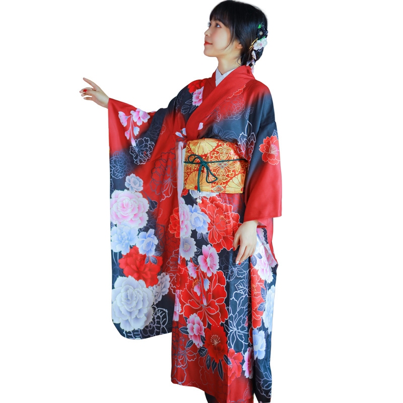 Japanese Women Formal Wear - Kimono japonais formel pour femme, imprimé
