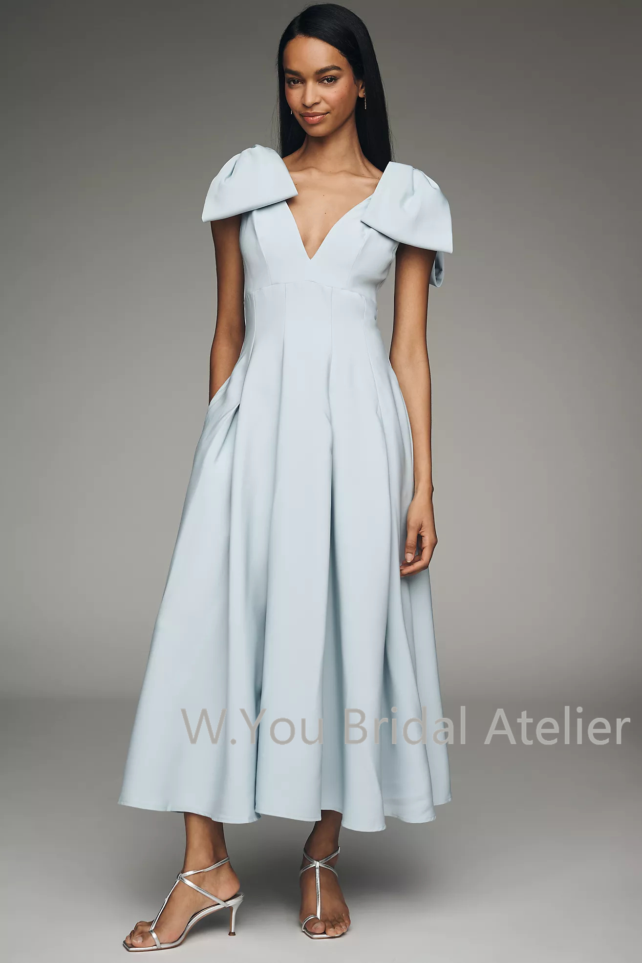 Robes de soirée drapées à col  - Women'S Formal Wear For Wedding Guest avis et prix