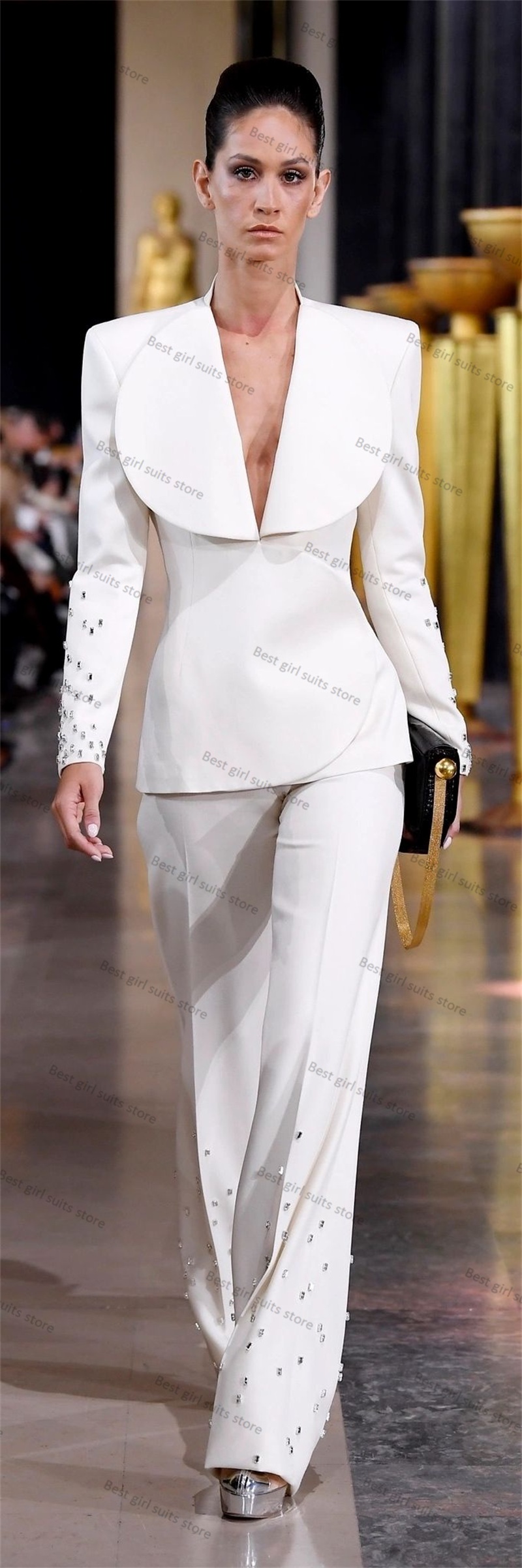 Blazer et pantalon en cristal  - Women Formal Wear Tailor avis et prix