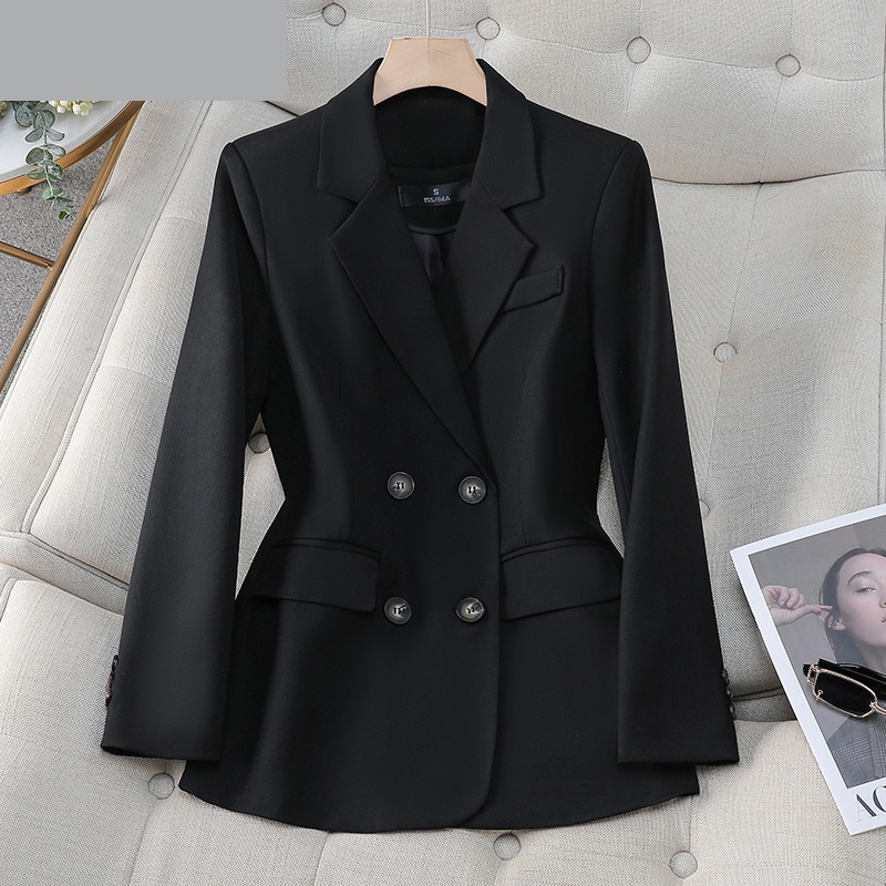 Veste à double boutonnage pour - Women Formal Wear With Black Blazer avis et prix