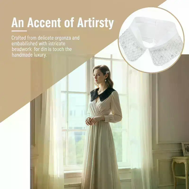 Faux col amovible pour femme,  - Women'S Formal Wear Accessories avis et prix