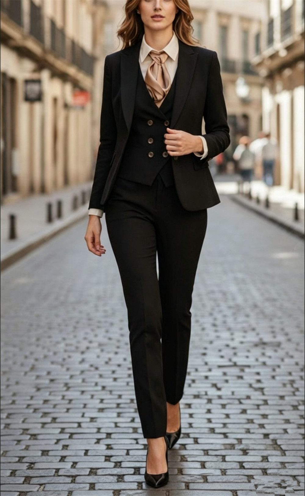 Ensemble de costume 3 pièces n - Women Formal Wear Tailor avis et prix