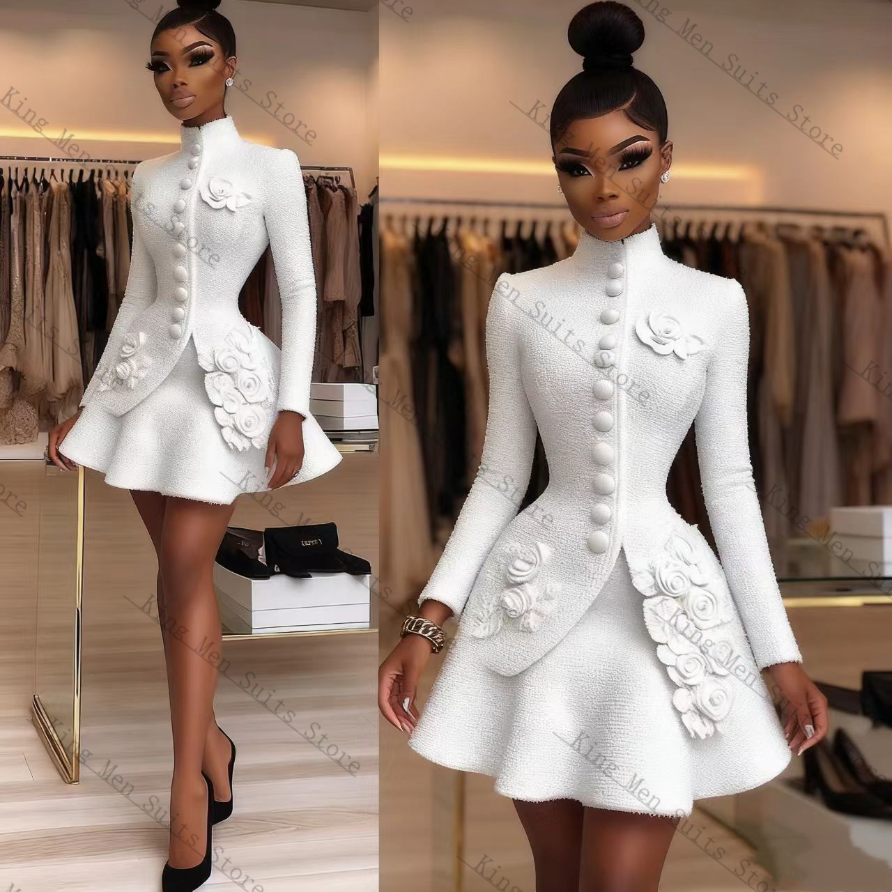 Ensemble de costume de luxe bl - Women'S Formal Wear For Wedding Guest avis et prix