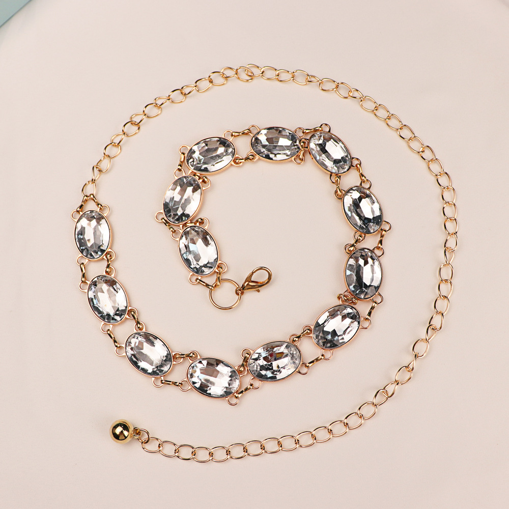 Chaîne de taille chic en stras - Women'S Formal Wear Accessories avis et prix