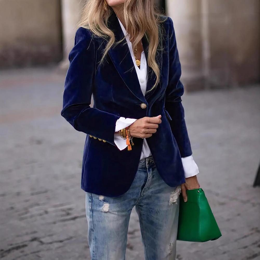 Blazer de soirée formel en vel - Women Formal Wear Office avis et prix