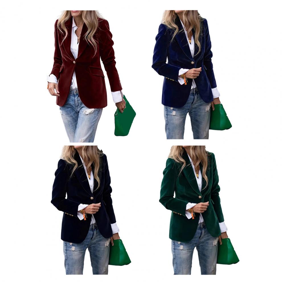 Blazer de soirée formel en vel - Women Formal Wear Office avis et prix