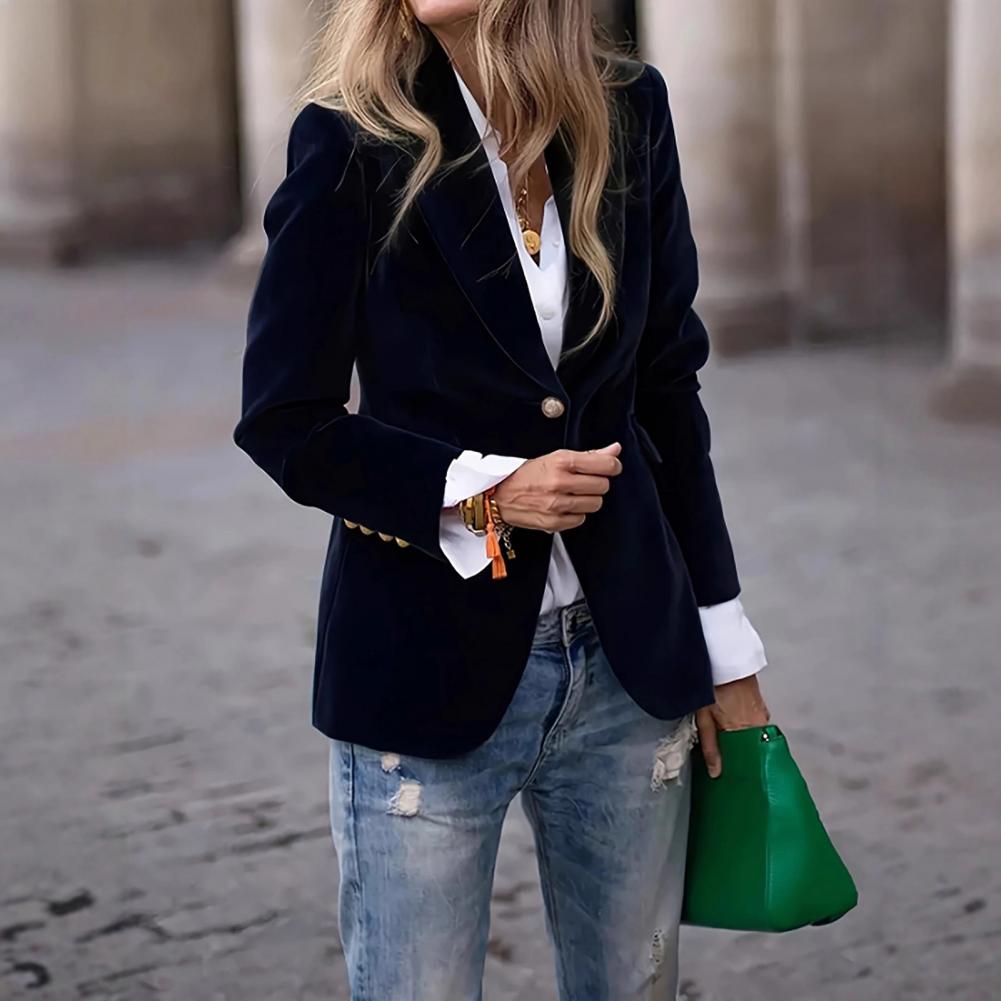 Blazer de soirée formel en vel - Women Formal Wear Office avis et prix