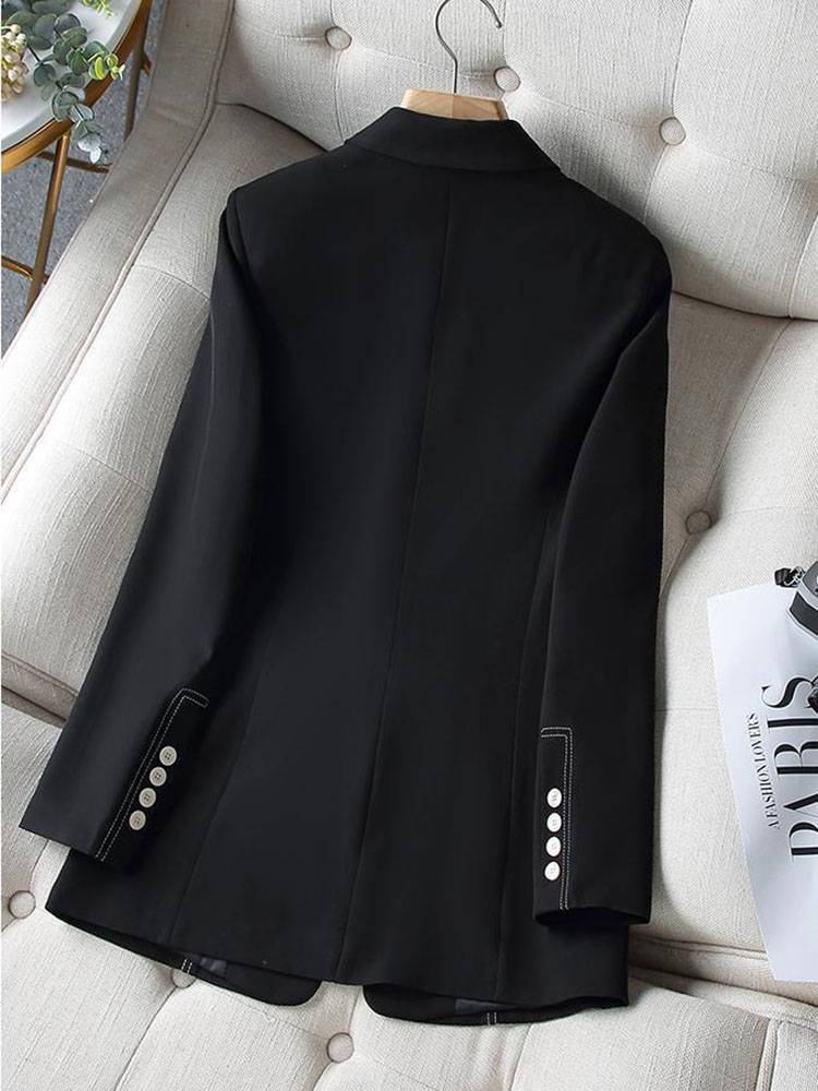 Nouvelle veste de blazer forme - Women Formal Wear With Black Blazer avis et prix
