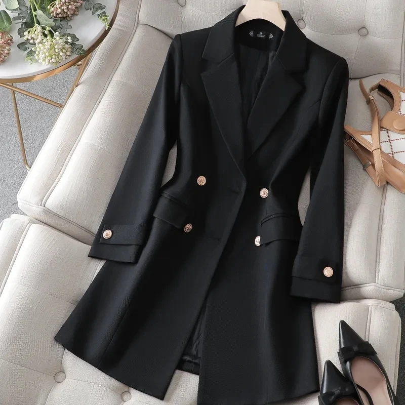 Blazer long pour femme, veste  - Women Formal Wear Office avis et prix