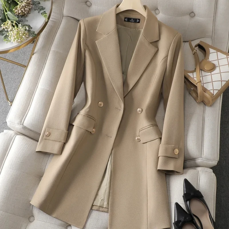 Blazer long pour femme, veste  - Women Formal Wear Office avis et prix