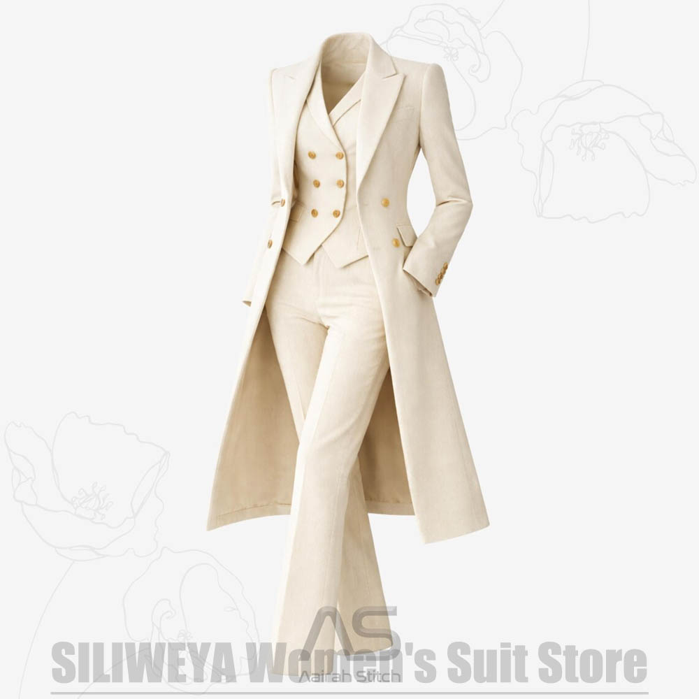 Costume 3 Pièces Femme Élégant - Women Formal Wear Office avis et prix