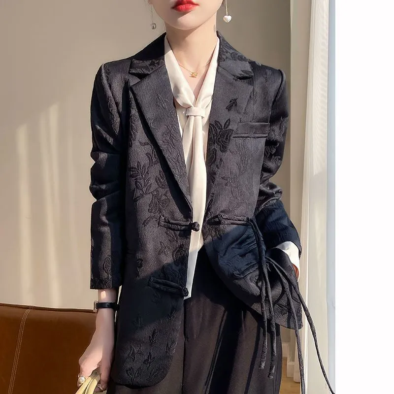 Blazer blanc texturé pour femm - Women Formal Wear Office avis et prix