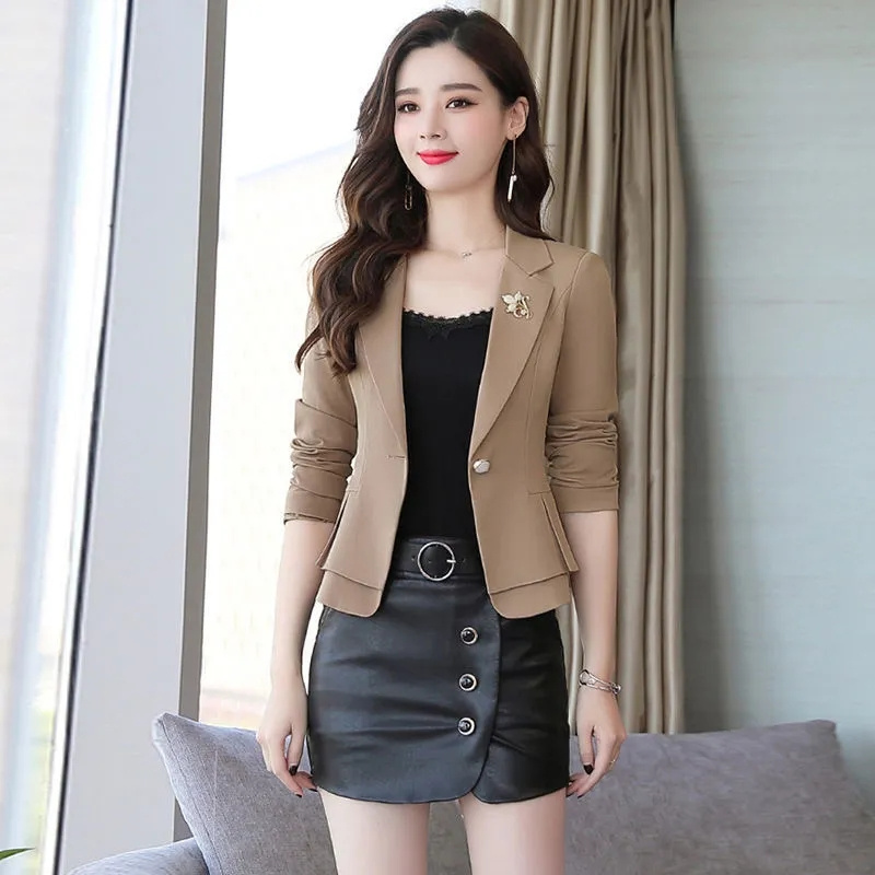 Manteau formel slim pour femme - Women Formal Wear With Black Blazer avis et prix