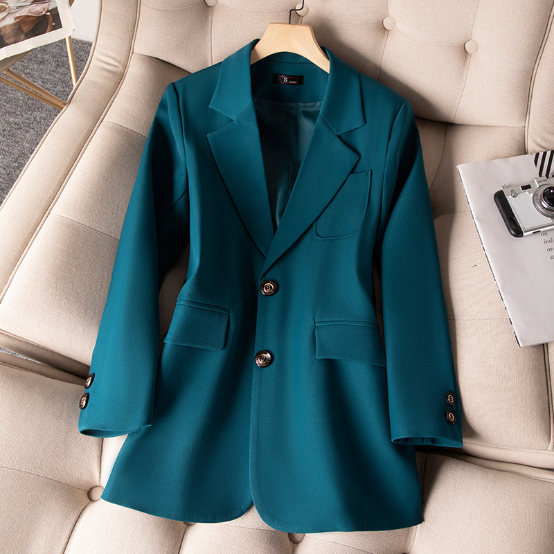 Veste à boutonnage simple à ma - Women Formal Wear Office avis et prix