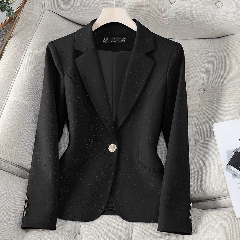 2025 printemps automne femmes  - Women Formal Wear With Black Blazer avis et prix